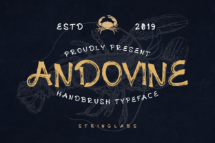 Andovine: A Vintage Font for Modern Branding