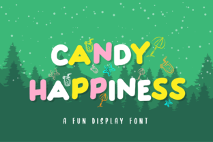 Candy Happiness Font for Branding Projects