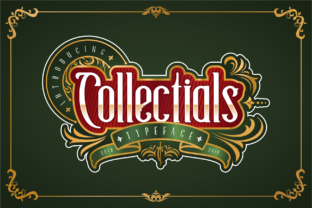 Collectials: A Bold Display Font for Editorial Design