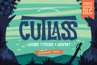 Cutlass Typeface: A Bold and Playful Choice for Branding