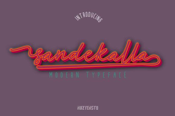Font Choice That Turns Design Into Impact: Sandekalla