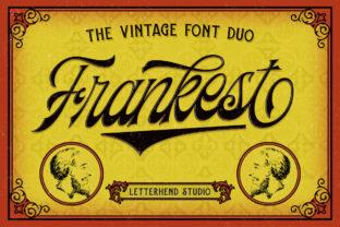 Frankest: A Vintage Font That Elevates Handmade Creations