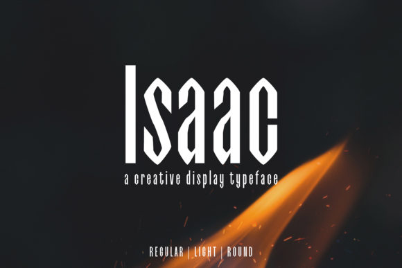 Isaac: A Timeless Display Font for Digital Design