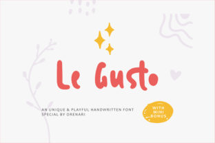 Le Gusto Font Review for Branding Projects