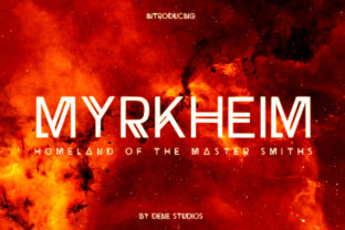 Myrkheim: A Modern Font for Polished Branding