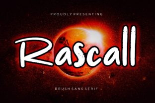 Rascall: A Bold Display Font for Small Business Branding