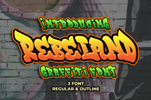 Rebeland Font for Handmade and Commercial Design Projects