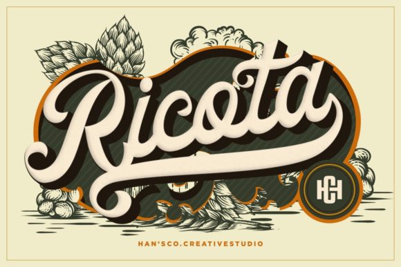 Ricota Font for Vintage-Inspired Campaigns