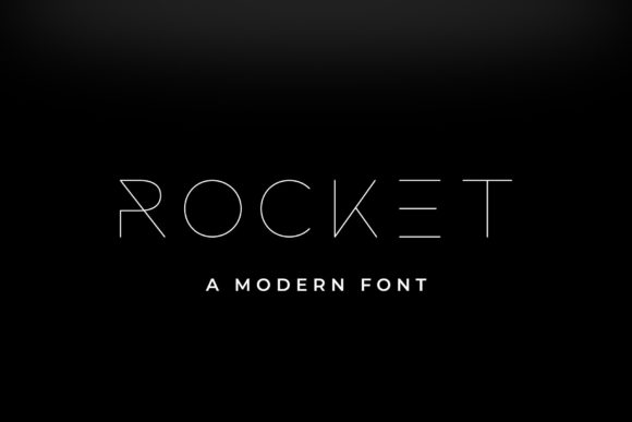 Rocket Wildness Font for Modern Web Design