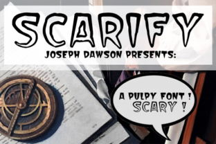 Scarify: A Retro Halloween Font for Branding and Design
