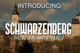 Schwarzenberg Font for Bold Digital Design