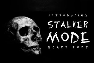 Stalker Mode: The Font That Adds Spooky Vibe to Your Creations