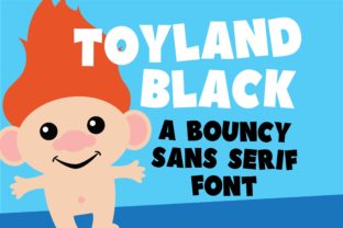 Toyland Black for Web Design Projects