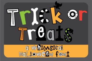 Trick or Treats Font Review for Halloween Campaigns