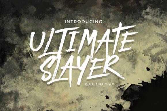 Ultimate Slayer Font for Branding That Stands Out