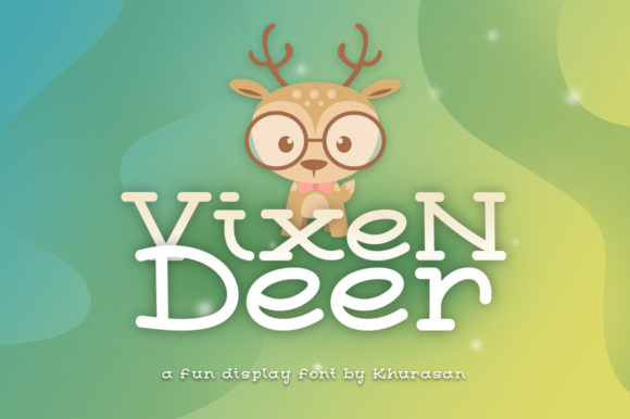 Vixen Deer: A Festive Font for Seasonal Creations