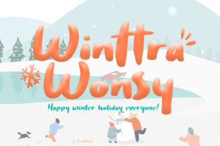 Winttra Wonsy: A Winter-Inspired Font for Your Brand